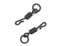Быстросъём с кольцом "HITFISH" "A-2 Long Body Q-Shaped Swing Snap" №7 MBL  (уп. 6 шт.) 21124 - фото 22440