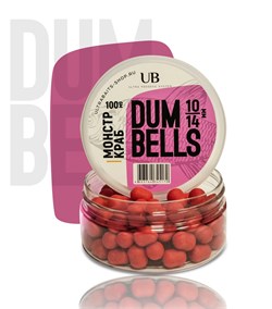 Дамбелсы вареные насадочные ULTRABAITS (МОНСТР КРАБ) 10х14мм., 100 гр. 21280 - фото 22694