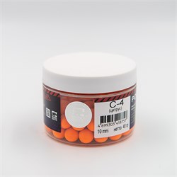 Бойлы Rhino Pop-up, 10 mm, 40 гр, C4 (цитрус), золотой-оранжевый флюро 21805 - фото 23569