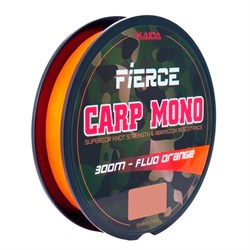 Леска KAIDA FIERCE Carp Mono 0,28мм 300м (ORANGE) 21989 - фото 24179