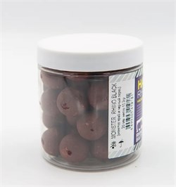 Бойлы Rhino насадочные Monster Rhino Black (монстер краб и черный перец), 20 мм, банка 150 гр 22232 - фото 24645