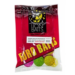 Пылящие диски LION BAITS ФЛЮРО-СВЕТОФОР Тутти-фрутти 15шт 22239 - фото 24659