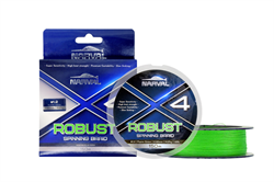 Шнур Narval Fishing Robust X4 PE 150m #0.5/0.117mm 4.10kg (fluoro green) 24288 - фото 28293