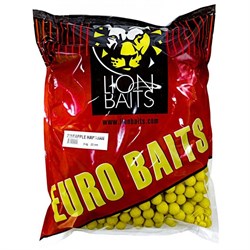 Бойлы тонущие LION BAITS серии EURO BAITS Ананас Гавайский Pineapple Hawaiian 20мм 5кг 24577 - фото 28744