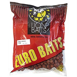 Бойлы тонущие LION BAITS серии EURO BAITS Краб и ракушка Crab & Mussel 20мм 5кг 24578 - фото 28745