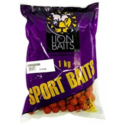 Бойлы тонущие Lion Baits серии SPORT BAITS Мандарин 20мм 1кг 24581 - фото 28750