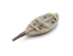 Кормушка "Flat Method 40х75мм" цвет груза черный 130гр 24723 - фото 28904