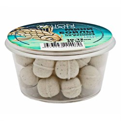 Мини бойлы плавающие на резинке LION BAITS Белая клубника 10х12мм 25шт 24734 - фото 28916