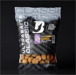 Бойлы прикормочные ULTRABAITS "CLASSIC" (СЛИВА) 24 мм, 1 кг. 25156 - фото 29634