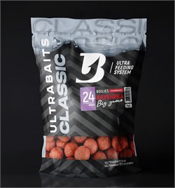 Бойлы прикормочные ULTRABAITS "CLASSIC" (КЛУБНИКА) 24 мм, 1 кг. 25157 - фото 29635