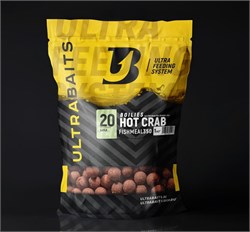 Бойлы прикормочные ULTRABAITS "FISH MEAL 350" (HOT CRAB) 20 мм., 1кг. 25158 - фото 29636