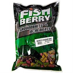 Пеллетс быстрорастворимый Сладкий микс FISHBERRY Тигровый орех 10мм 1кг 25977 - фото 30762