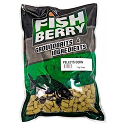 Пеллетс быстрорастворимый FISHBERRY кукурузный 8мм 1кг 25981 - фото 30766