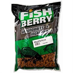 Пеллетс быстрорастворимый FISHBERRY сливовый 8мм 1кг 25982 - фото 30767