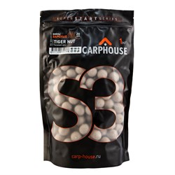 Бойлы варенные Carp House S3 «Tiger Nut» (Тигровый орех) 20мм 1кг 26262 - фото 31174