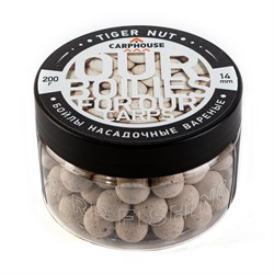 Бойлы вареные Carp House «Tiger Nut» (Тигровый орех) 14мм 200гр 26302 - фото 31215