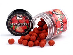 Бойлы GBS насадочные Strawberry Клубника 15мм 27541 - фото 33531