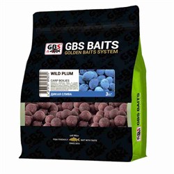 Бойлы GBS прикормочные  Дикая Слива 20мм 3кг 27553 - фото 33569