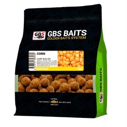Бойлы GBS прикормочные Corn Кукуруза 20мм 1кг 27563 - фото 33607