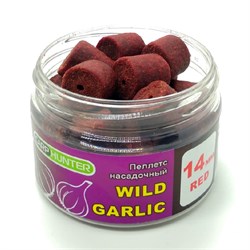 Пеллетс насадочный 14мм Red Halibut Wild Garlic (Дикий Чеснок) CarpHunter 100мл 27679 - фото 33878