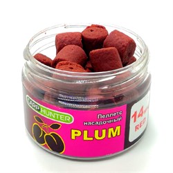 Пеллетс насадочный 14мм Red Halibut Plum (Слива) CarpHunter 100мл 27680 - фото 33880