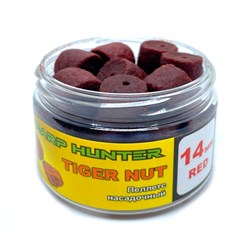Пеллетс насадочный 14мм Red Halibut Tiger Nut (Тигровый орех) CarpHunter 100мл 27681 - фото 33882
