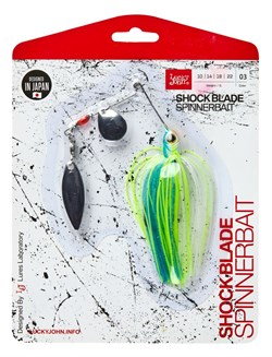 Спиннербейт Lucky John SHOCK BLADE 14.0г 003 в блистере 27683 - фото 33886