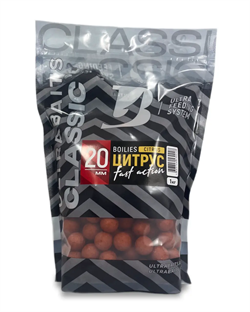 Бойлы прикормочные ULTRABAITS "CLASSIC" (ЦИТРУС) 20 мм, 1 кг. 27696 - фото 33921