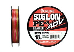 Плетёный шнур Sunline SIGLON ADV x8 #1.5/18lb 150m Multi Color 27870 - фото 34325