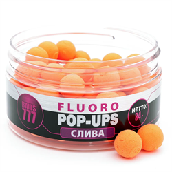 Бойлы Fluoro Pop-Up 777 (Лихоносовы) Слива 14мм 84гр 28124 - фото 34930
