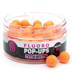 Бойлы Fluoro Pop-Up 777 (Лихоносовы) Тутти-фрутти 14мм 84гр 28125 - фото 34931