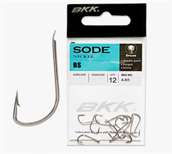Крючок одинарный BKK Sode Diamond (A-BS-0114) #A 5 (E 12) (12шт) лопатка 29359 - фото 36755