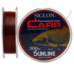 Леска Sunline SIGLON CARP 0.38mm 9.5kg 300m Matte Red Brown 29597 - фото 37297