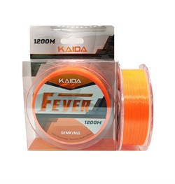 Леска KAIDA  FEVER  0,309мм 1200м 11,80кг (ORANGE) 31605