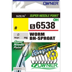 OWNER Крючок Worm BH-Sproat BC №10 10шт 31669