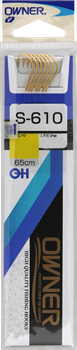 Поводок готовый OWNER S-610 №6 6шт 31679