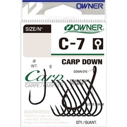 OWNER Крючок Carp Down BC №4 9шт 31680