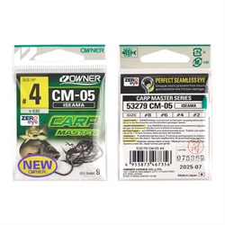 OWNER Крючок Carp Iseama teflon №4 9шт 32115
