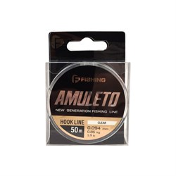 F-FISHING Леска Amuleto Hook Line Clear 50м 0,094мм 0,86кг 1,9lb 32156