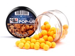 Бойлы POP-UP GBS Tiger Nut Тигровый орех (оранжевый) 10 мм 32186