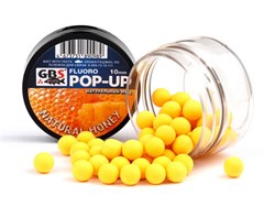Бойлы POP-UP GBS Natural Honey Натуральный мёд 10 мм 32191