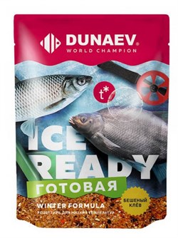 Прикормка DUNAEV Ice-Ready 0.5кг Плотва 32304