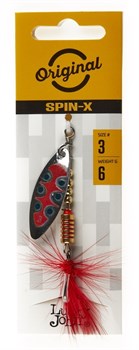 Блесна вращ. Lucky John SPIN X LONG 03 6,0г SX1 32420