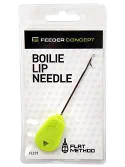 Игла насадочная FC Flat Method BOILIE LIP NEEDLE с замком 32512