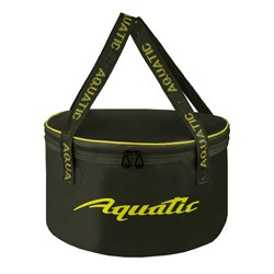 Герметичное ведро AQUATIC В-13Х для замешивания корма с крышкой 28л (цвет: хаки) 32521