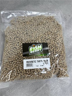 Пеллетс карповый "Тигровый орех" 4мм - 1кг NEW 32552