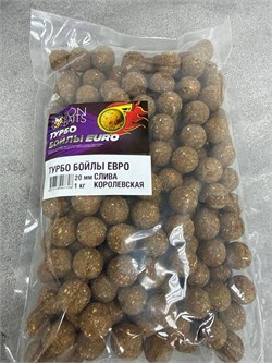 Lion Baits Турбо бойлы Евро 20мм "Слива королевская" 1кг 32554