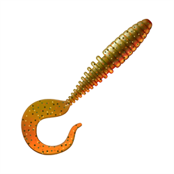 Приманка ZUB-TWIST 100мм(4")-4шт, (цвет 911) машинное масло с блестками 32695