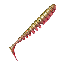 Приманка ZUB-SHAD 100мм(4")-4шт, (цвет 911) машинное масло с блестками 32702