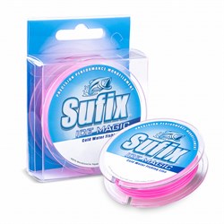 Леска Sufix Ice Magic 50м 0,225мм 4,4кг бело/розовый 10855 - фото 5927